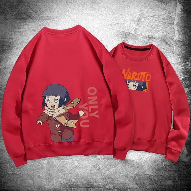 Naruto Graphic Crewneck Sweatshirt Set Blue