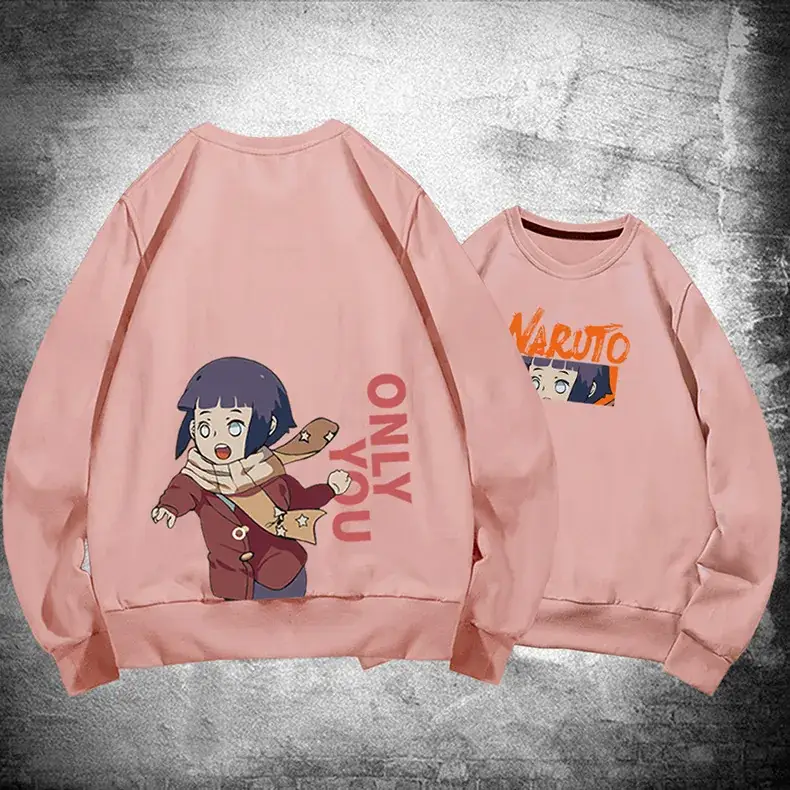Naruto Graphic Crewneck Sweatshirt Set Blue