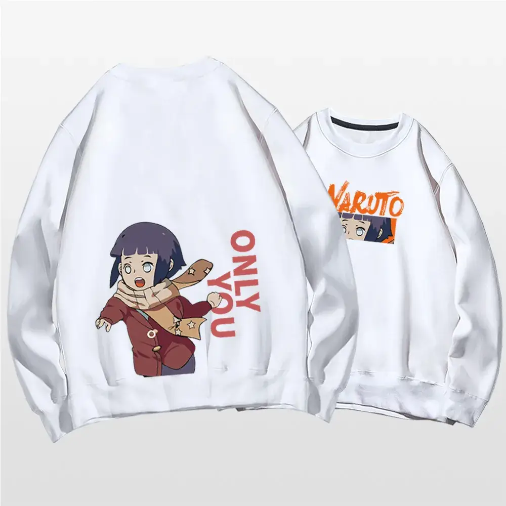 Naruto Graphic Crewneck Sweatshirt Set Blue