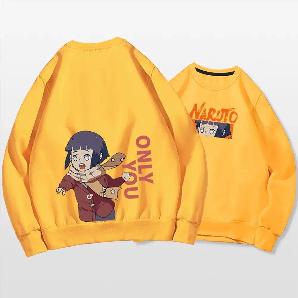 Naruto Graphic Crewneck Sweatshirt Set Blue