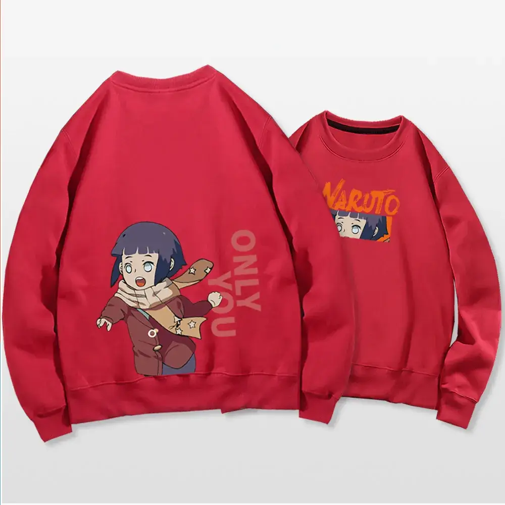 Naruto Graphic Crewneck Sweatshirt Set Blue