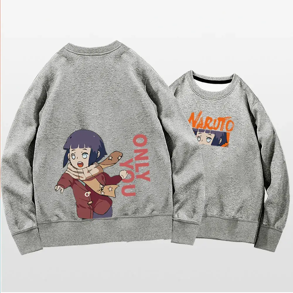 Naruto Graphic Crewneck Sweatshirt Set Blue