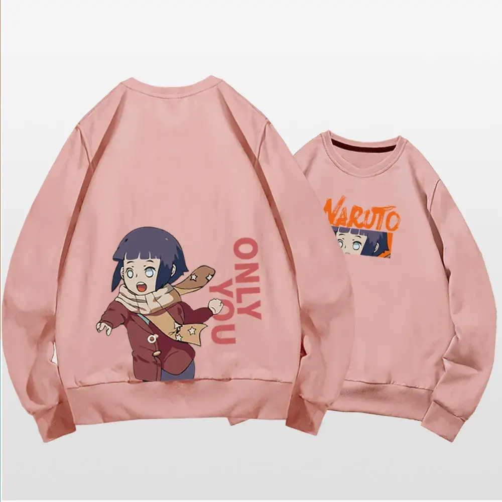 Naruto Graphic Crewneck Sweatshirt Set Blue
