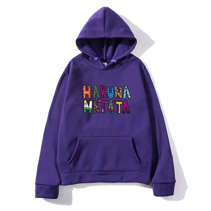 Men Red HAKUMA Print Hoodie with Pocket - Image 5