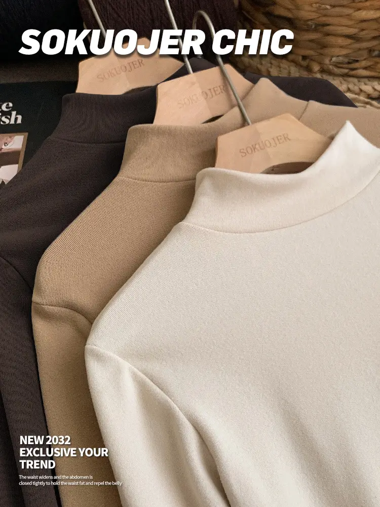Women's Warm Waxy Sandal Shirt with Collar Base - Image 25