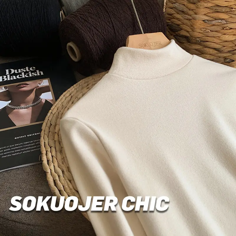Women's Warm Waxy Sandal Shirt with Collar Base - Image 14