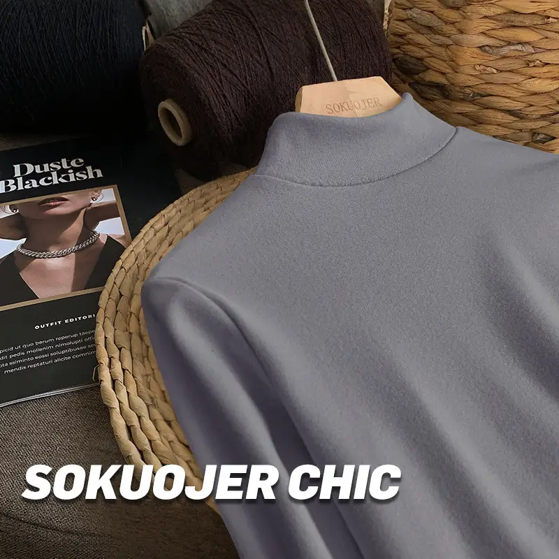 Women's Warm Waxy Sandal Shirt with Collar Base - Image 16