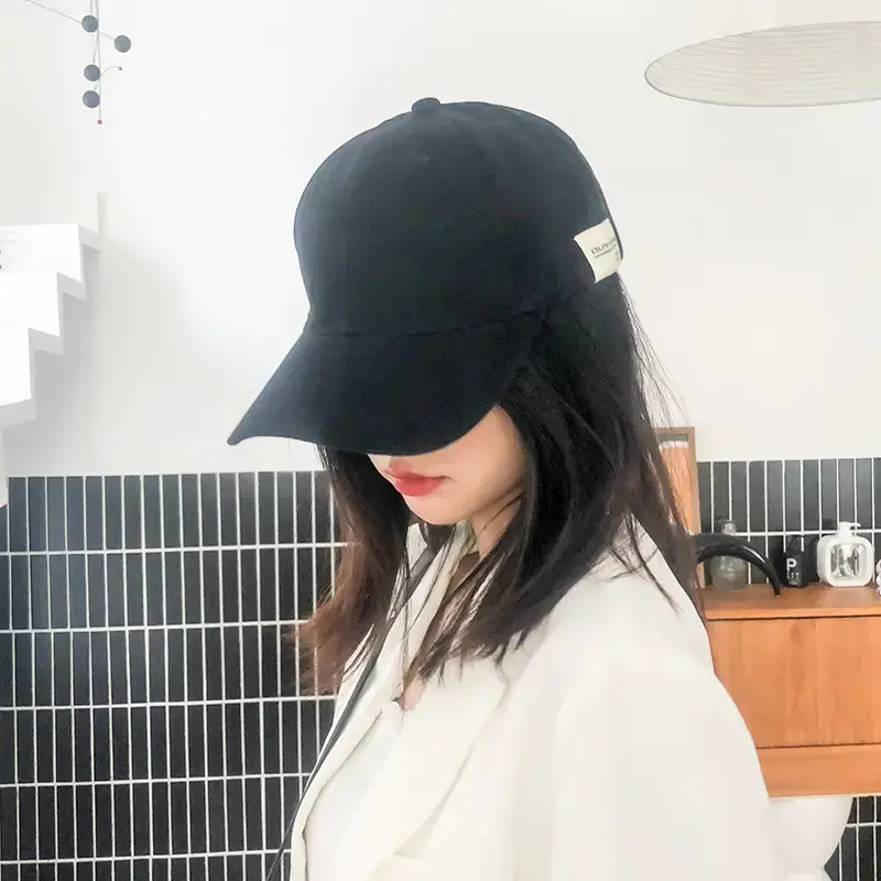 Women Baseball Cap Green Gray Wash Cotton Spring Autumn - Image 8