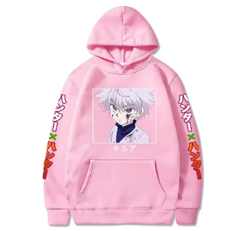 Pink HUNTER x HUNTER Hoodie for Boys - Image 6