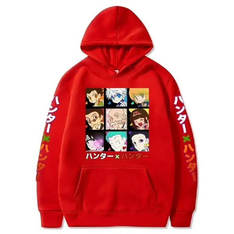 Pink HUNTER x HUNTER Hoodie for Boys - Image 9