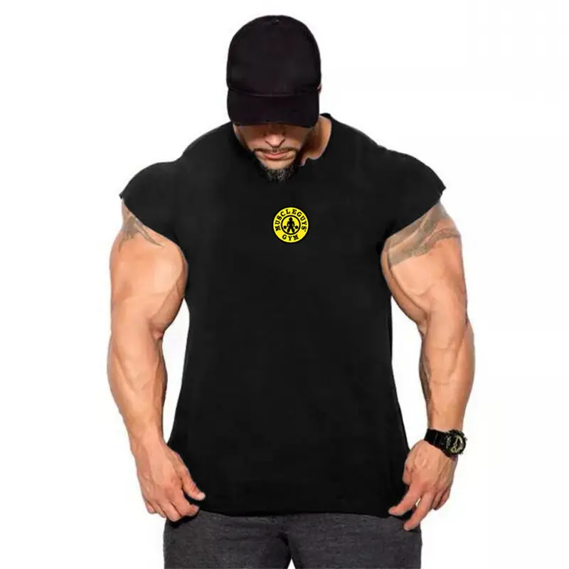 Red Muscle Sleeveless Waistcoat Vest for Men - Image 4