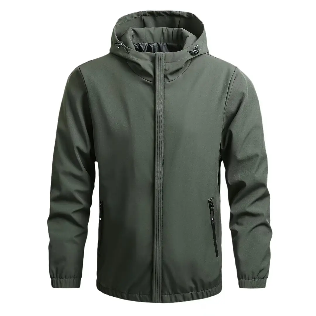 Amazon Cross-border Men's Spring and Autumn Casual Jacket Coat Baseball Coat Hooded Men's Coat Foreign Trade Men's 1828