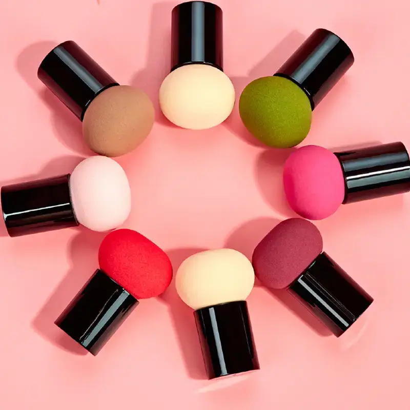 High Quality Cotton Marshmallow Powder Puff Antibacterial Dry Wet Foundation — feature 1