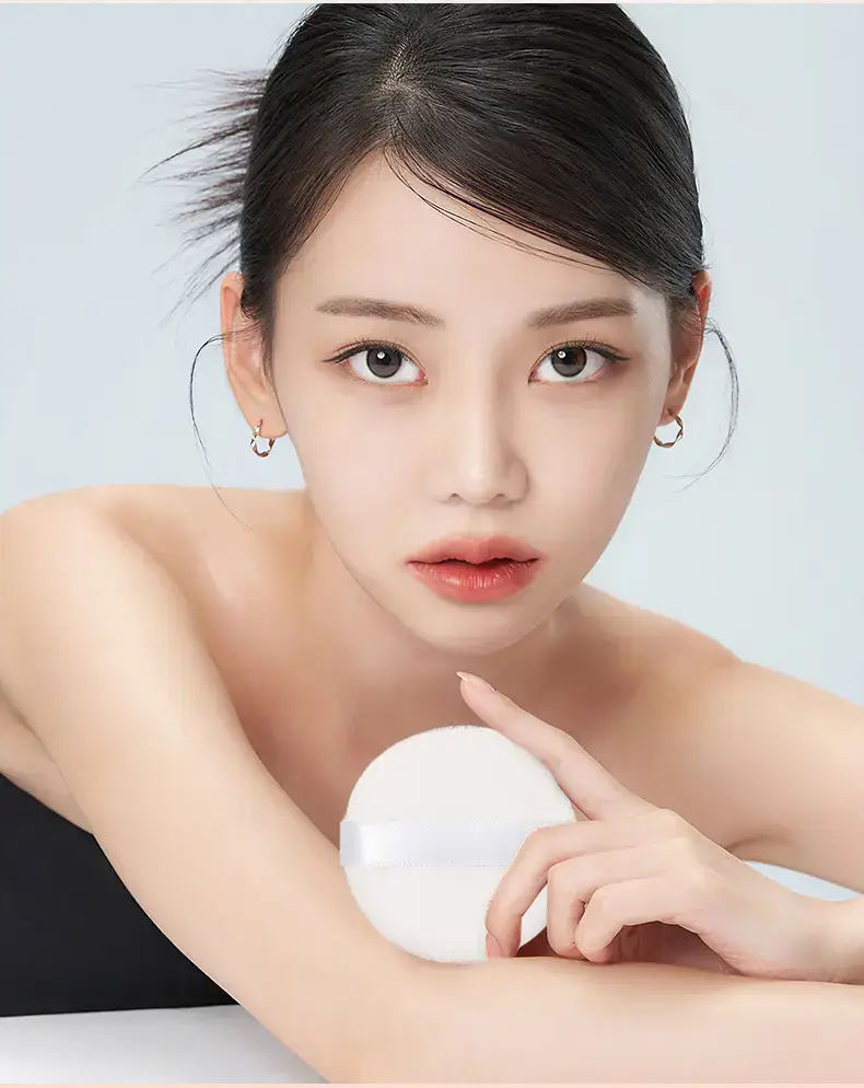 High Quality Cotton Marshmallow Powder Puff Antibacterial Dry Wet Foundation — feature 11