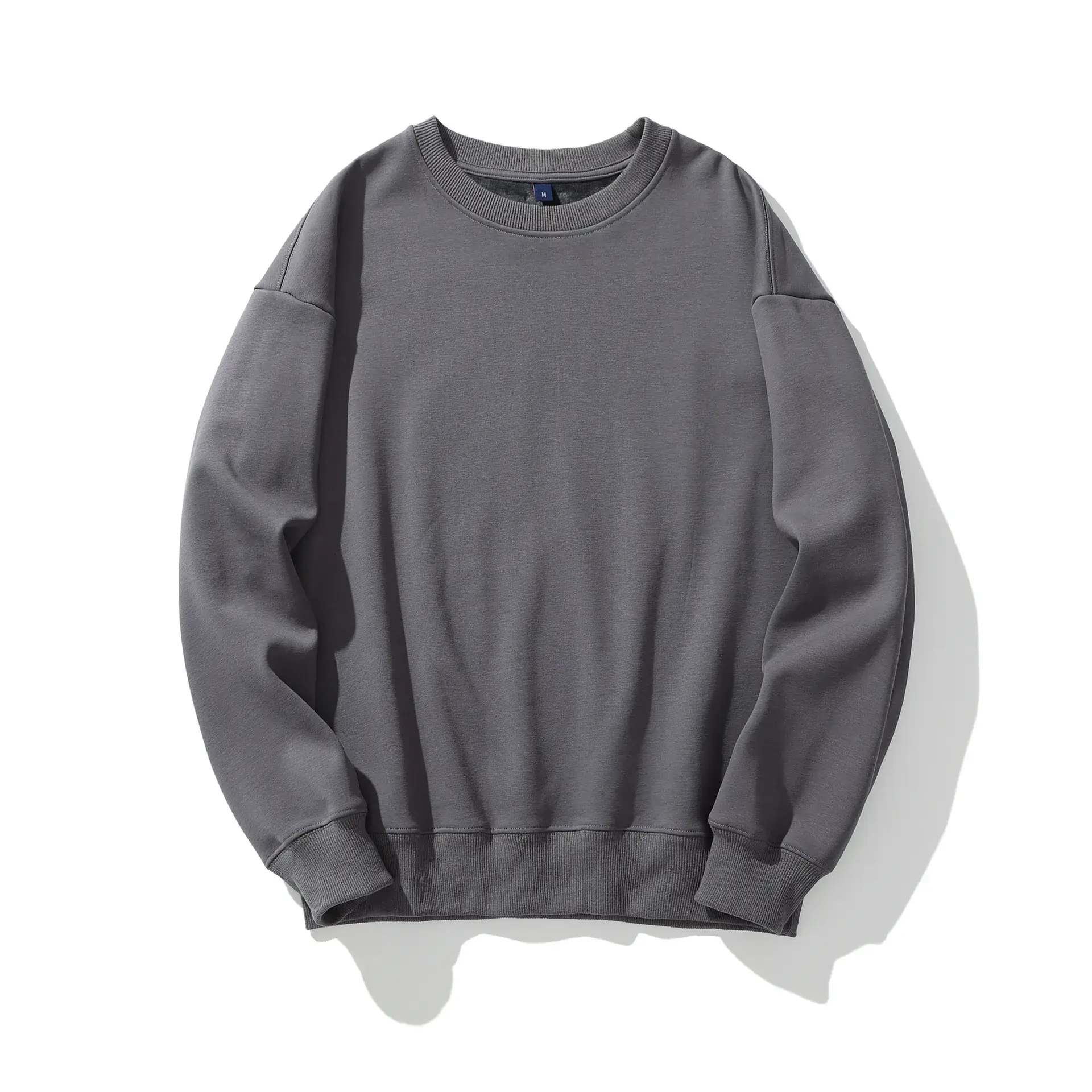 Pink Cotton Round Neck Sweatshirt for Men - Image 14