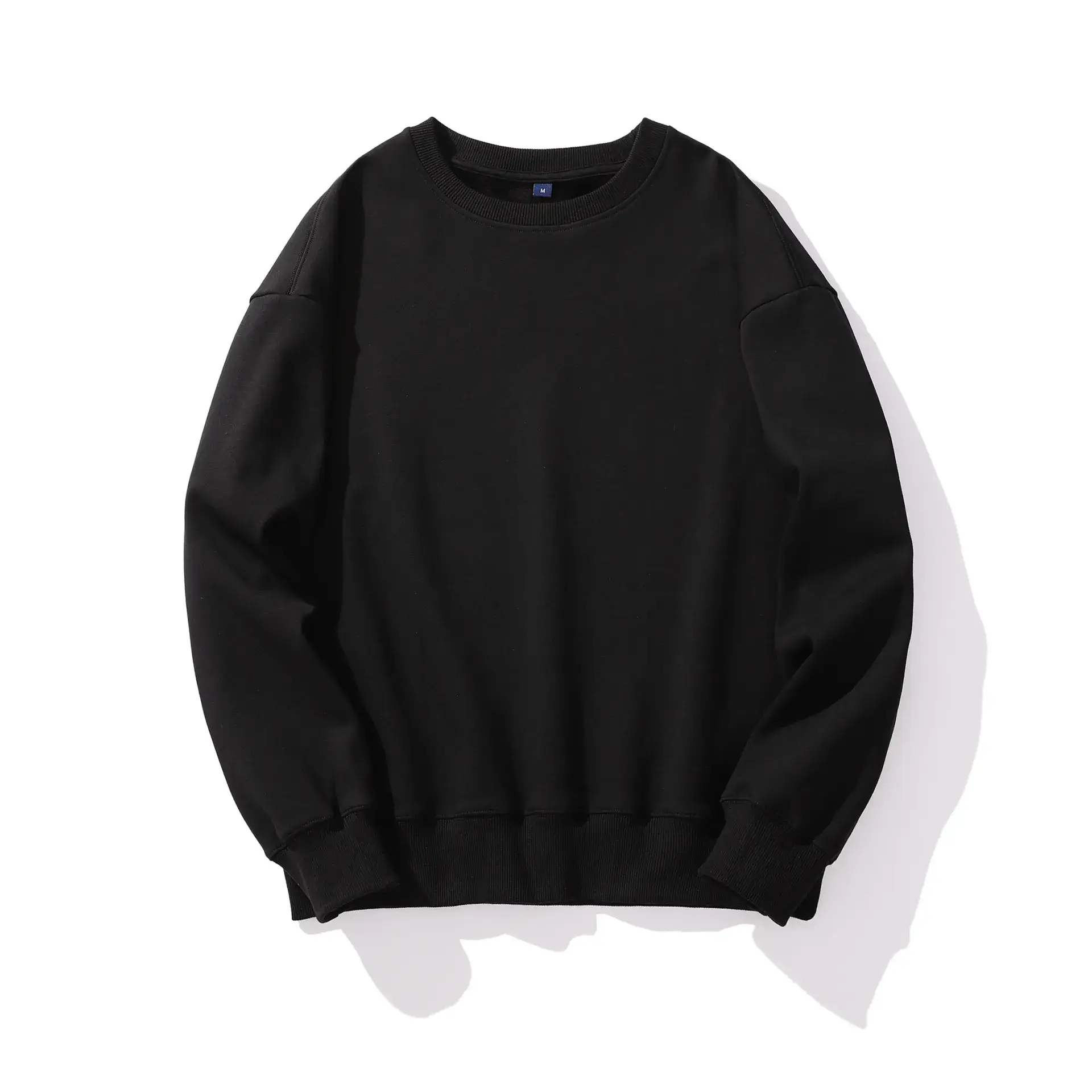 Pink Cotton Round Neck Sweatshirt for Men - Image 5
