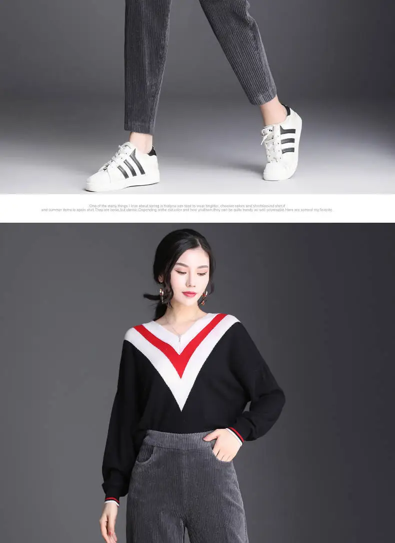 Women Fleece Lined Thick Corduroy Pants Autumn Winter — feature 11