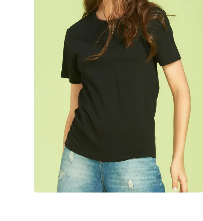 Pure Cotton Crewneck T-Shirt Purple 40x40 — feature 22