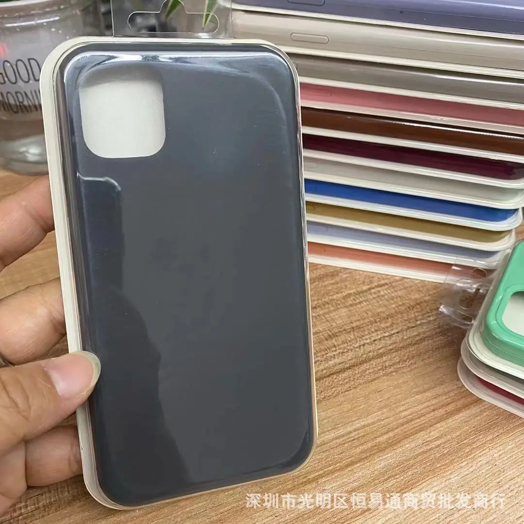 Liquid Silicone Phone Case for 14Promax Multi Color - Image 12