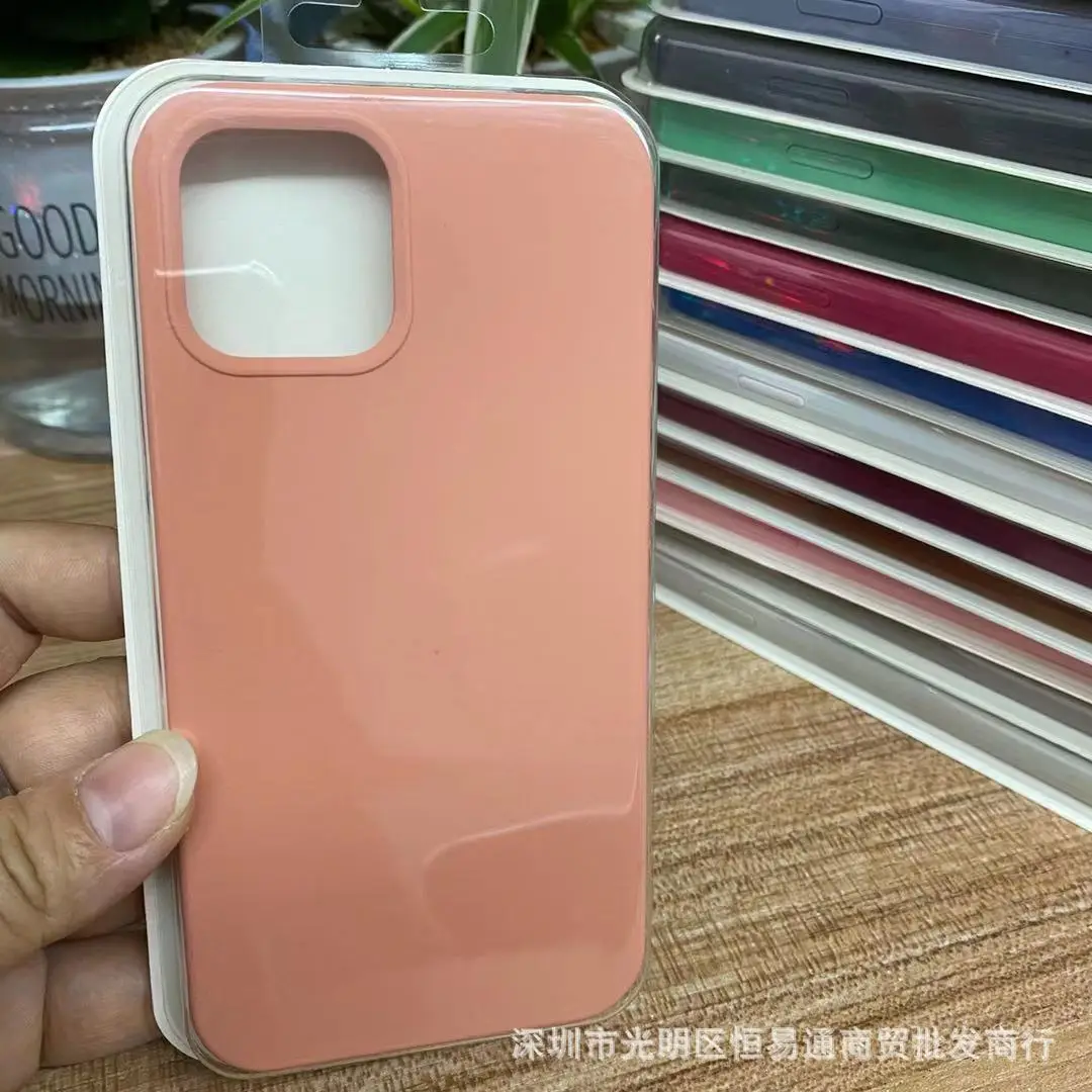 Liquid Silicone Phone Case for 14Promax Multi Color - Image 14