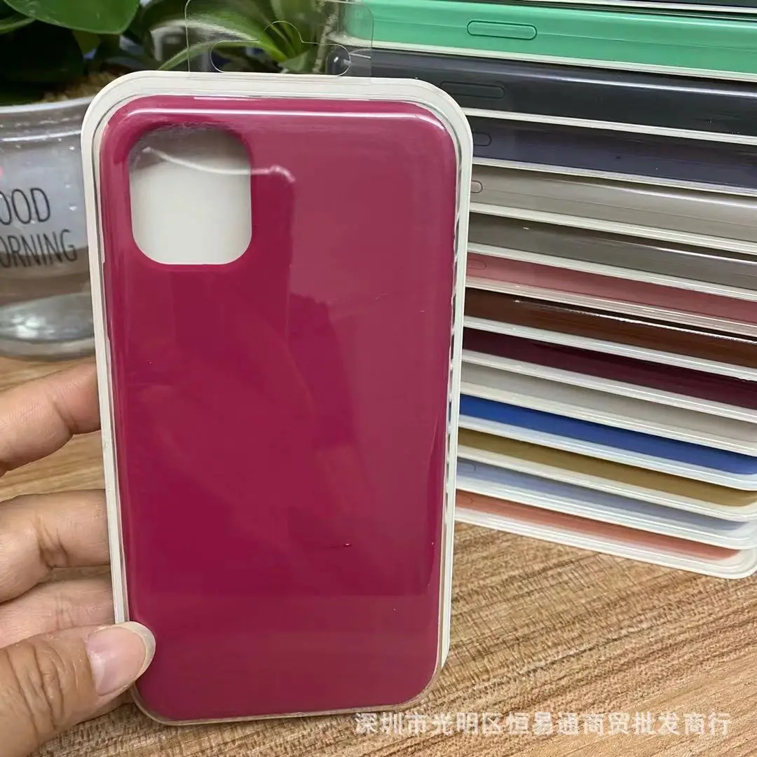 Liquid Silicone Phone Case for 14Promax Multi Color - Image 16