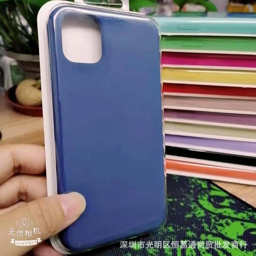 Liquid Silicone Phone Case for 14Promax Multi Color - Image 17