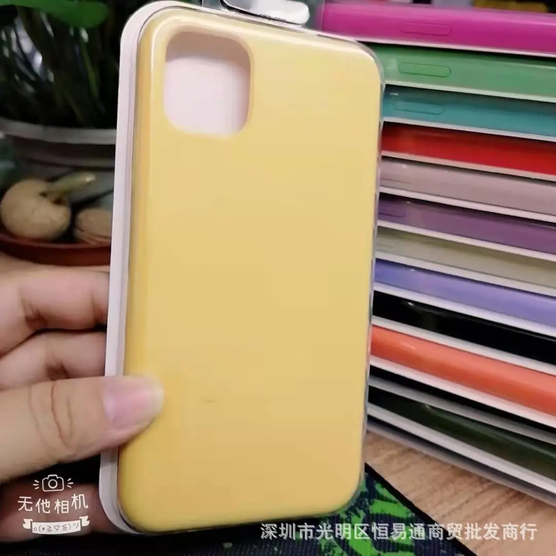 Liquid Silicone Phone Case for 14Promax Multi Color - Image 2