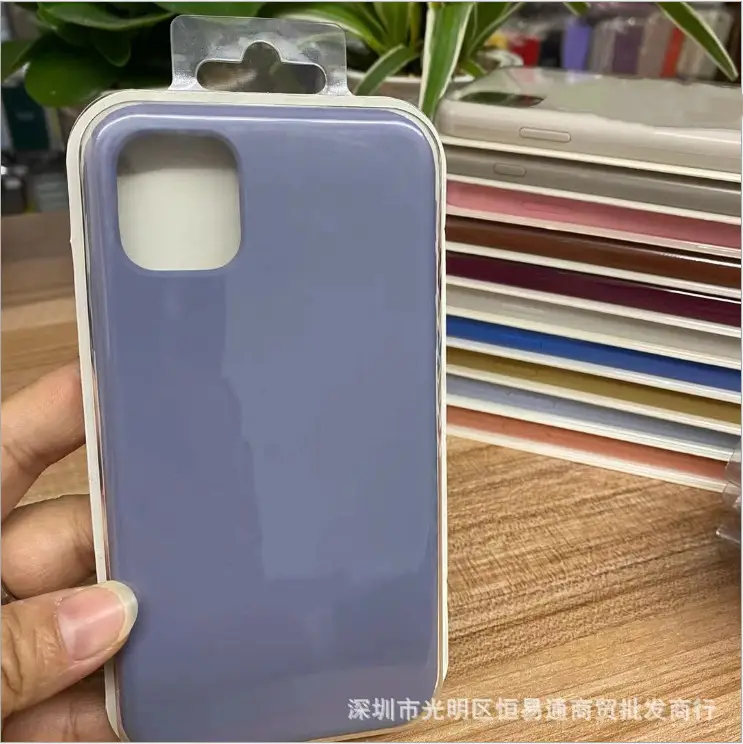 Liquid Silicone Phone Case for 14Promax Multi Color - Image 21