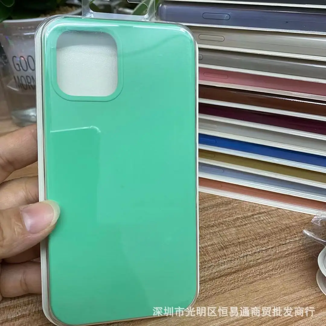 Liquid Silicone Phone Case for 14Promax Multi Color - Image 23