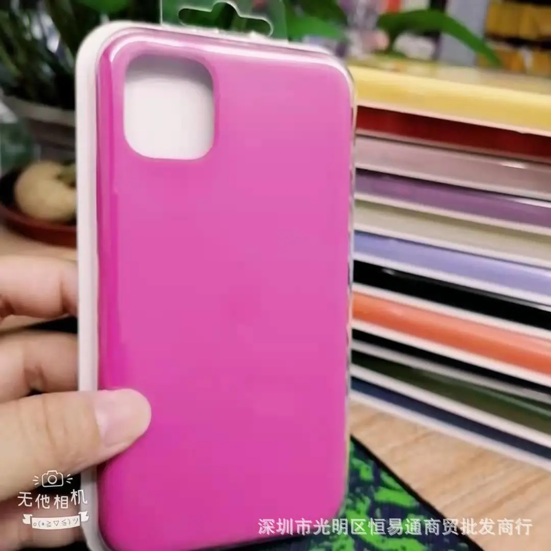 Liquid Silicone Phone Case for 14Promax Multi Color - Image 25