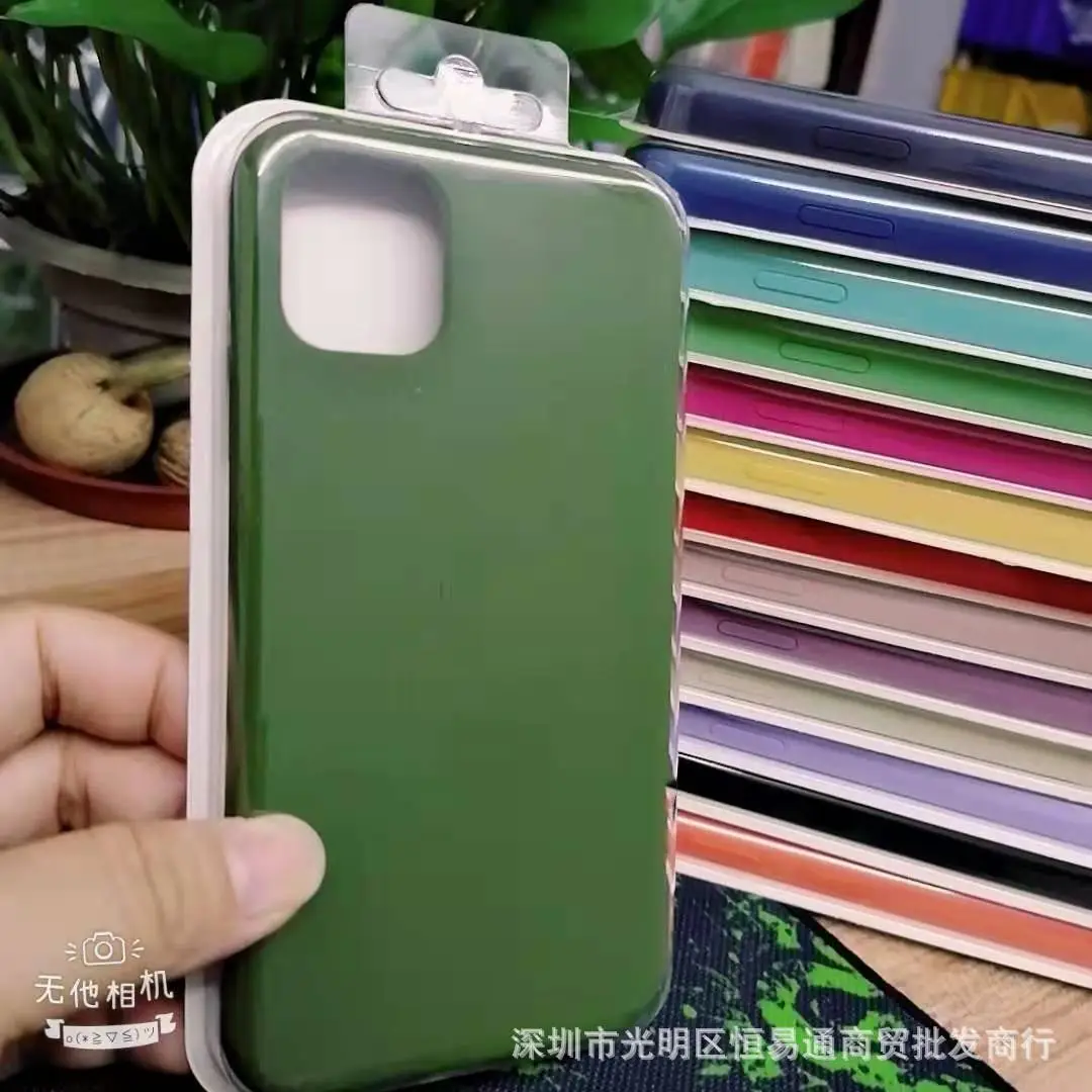 Liquid Silicone Phone Case for 14Promax Multi Color - Image 26