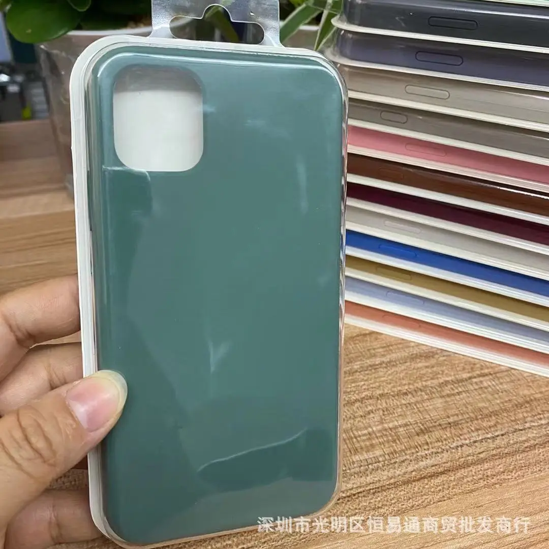 Liquid Silicone Phone Case for 14Promax Multi Color - Image 29