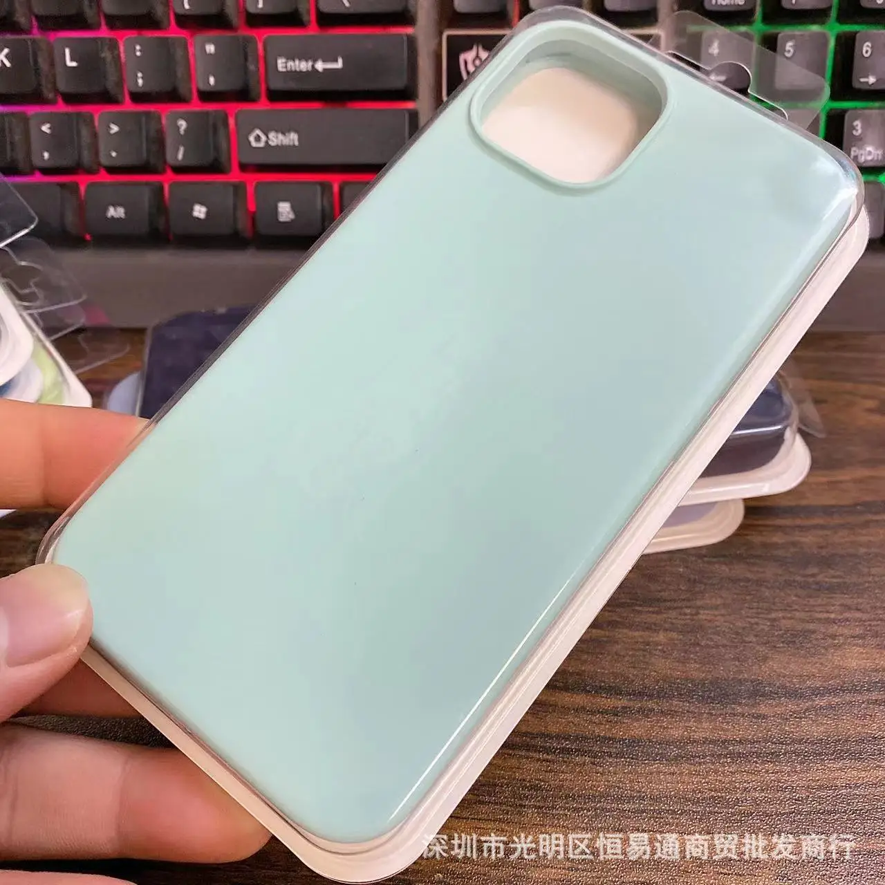 Liquid Silicone Phone Case for 14Promax Multi Color - Image 30