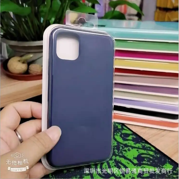Liquid Silicone Phone Case for 14Promax Multi Color - Image 33
