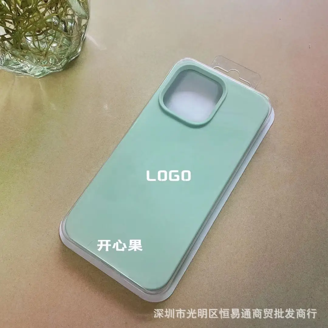 Liquid Silicone Phone Case for 14Promax Multi Color - Image 35