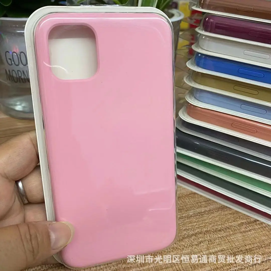 Liquid Silicone Phone Case for 14Promax Multi Color - Image 4
