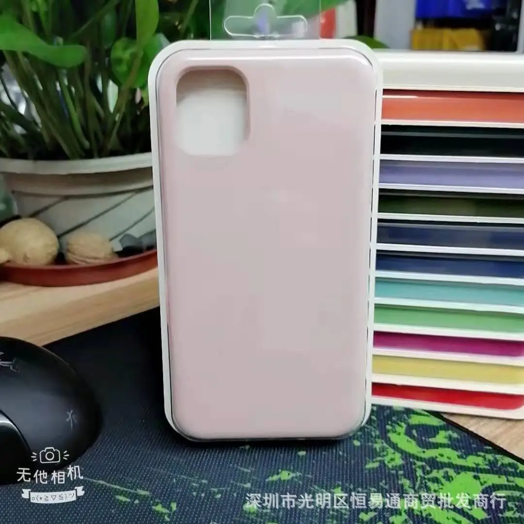 Liquid Silicone Phone Case for 14Promax Multi Color - Image 40