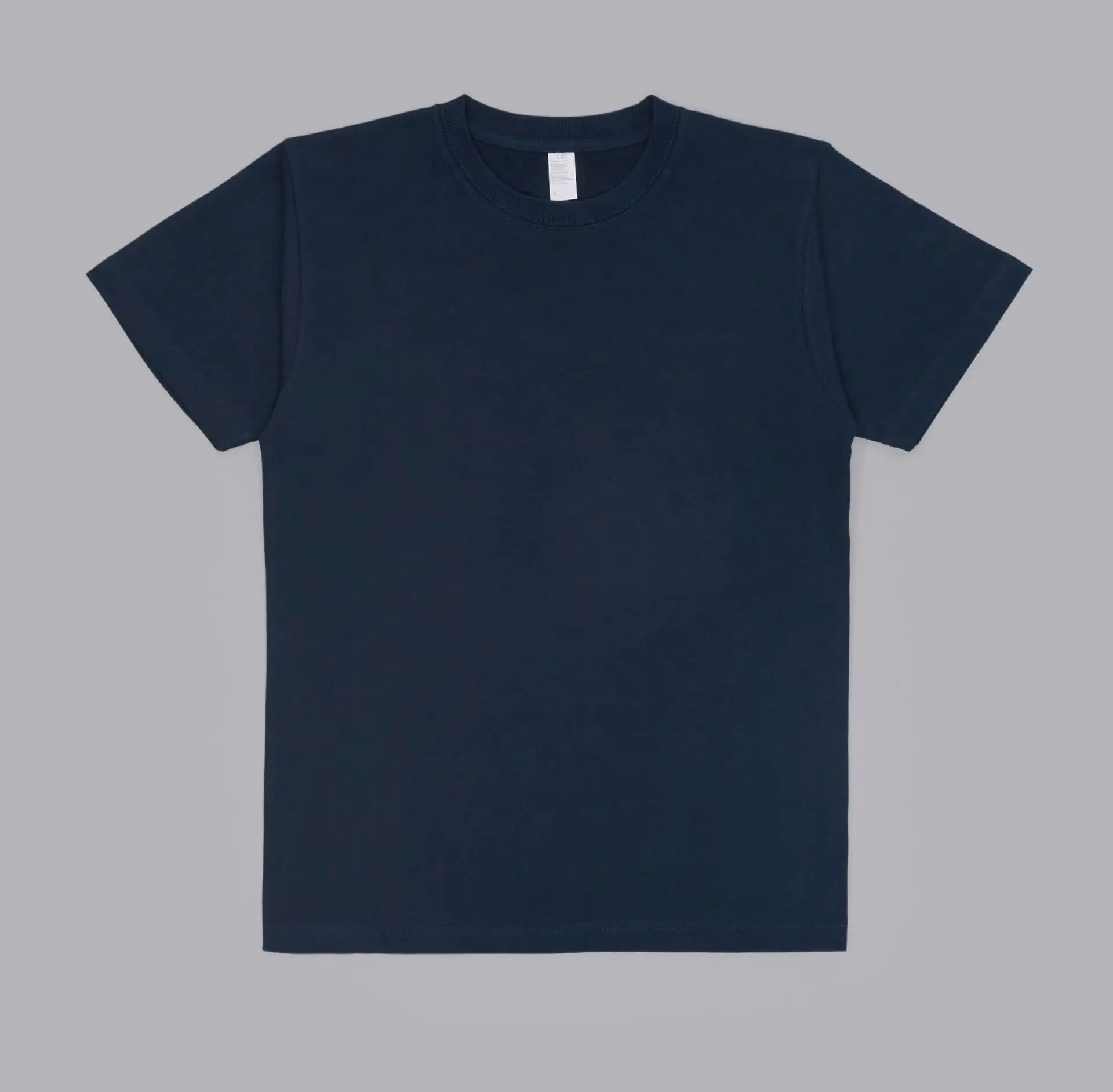 Men Super Heavy Cotton T-Shirt Solid Black - Image 5