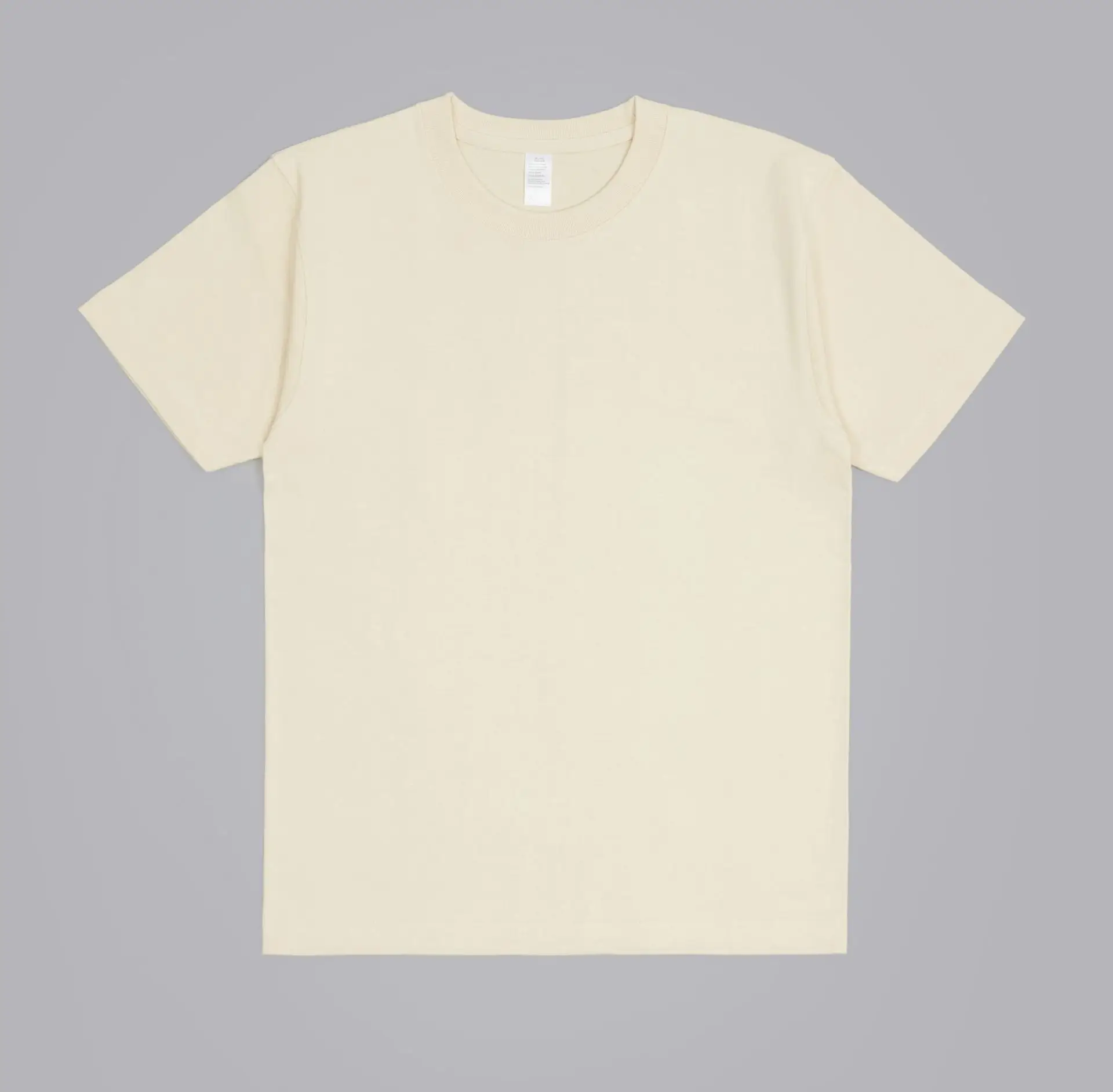 Men Super Heavy Cotton T-Shirt Solid Black - Image 6