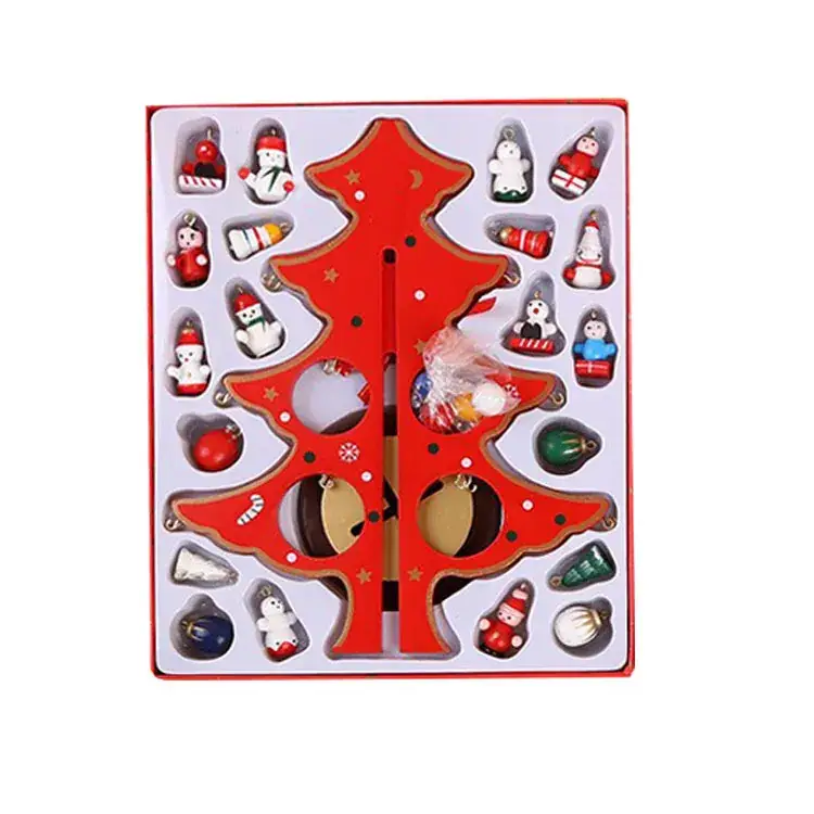 24-Day Blind Box Christmas Tree Decor for Kids