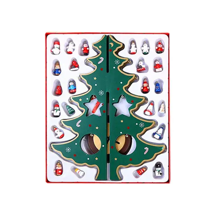 24-Day Blind Box Christmas Tree Decor for Kids