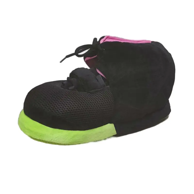 Cross-Border Douyin Spoof Aj1 Cotton Slippers Internet Celebrity Funny Cotton Shoes Coconut Luminous Bread Shoes Warm Home Winter