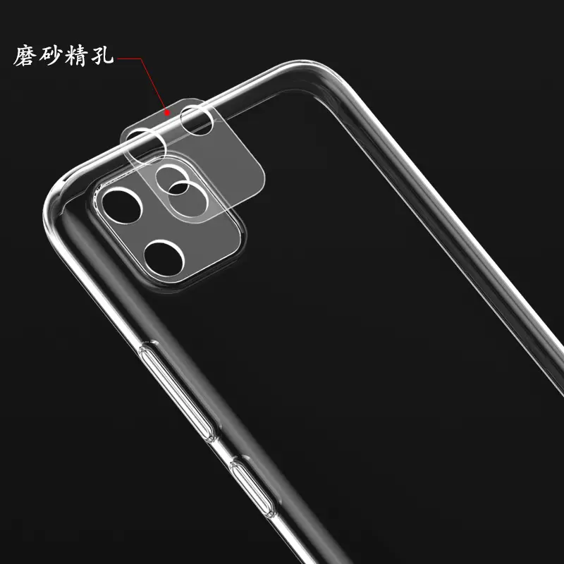 Transparent TPU Phone Case A5Pro 1.5mm Hole - Image 3