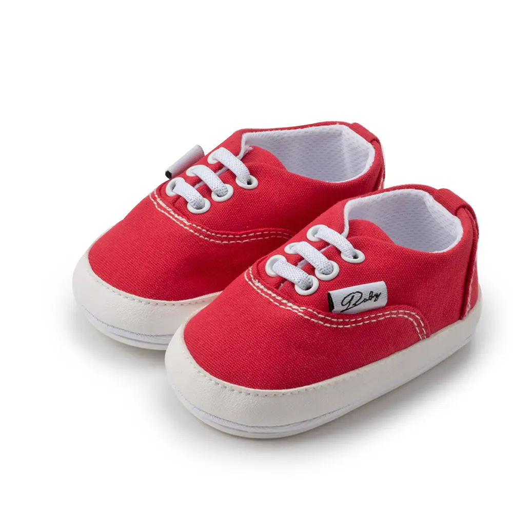 Pink Anti-Slip Rubber Baby Shoes for Toddlers