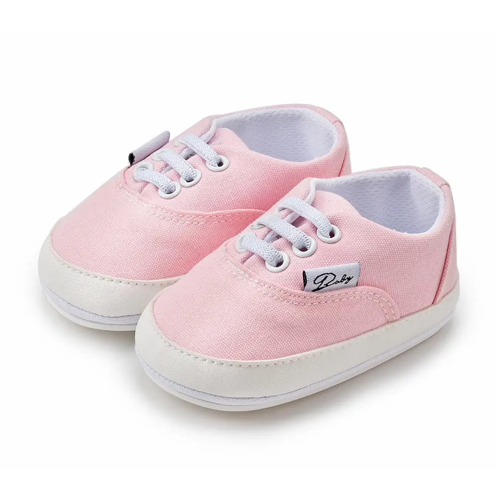 Pink Anti-Slip Rubber Baby Shoes for Toddlers