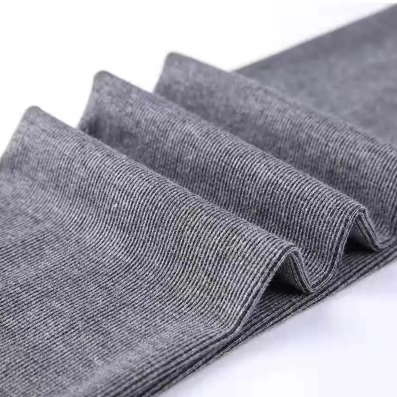 Women Velvet Padded Warm Leggings Set Grey - Image 9