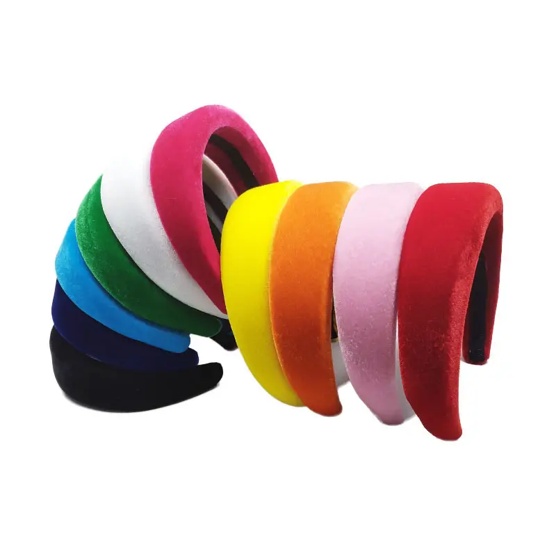 Black Fleece Hair Band for Women Winter Use - Image 23