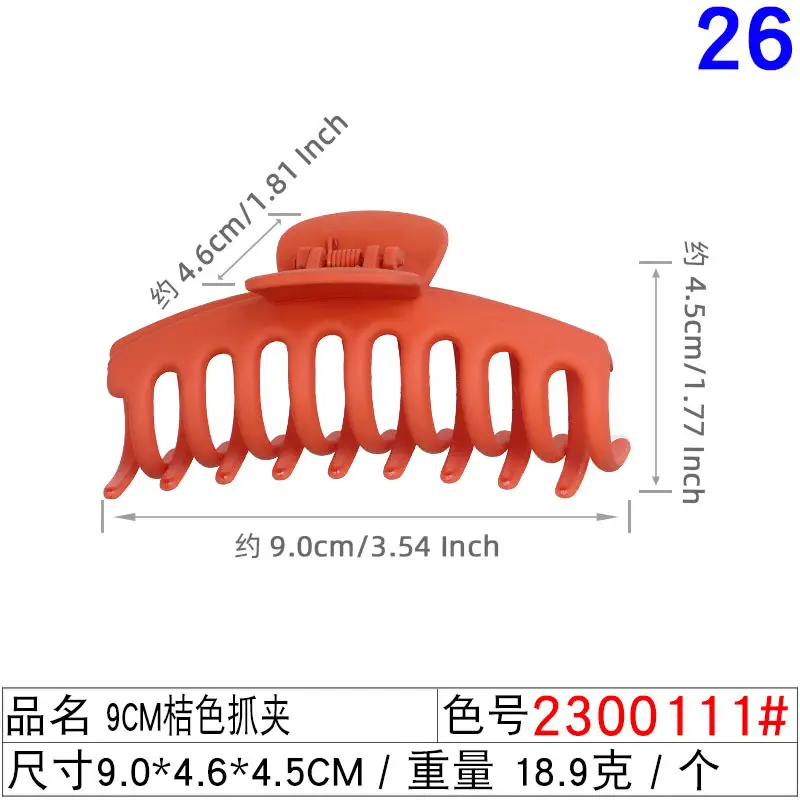 Blue 26-Piece Claw Clip Set for Kids - Image 9