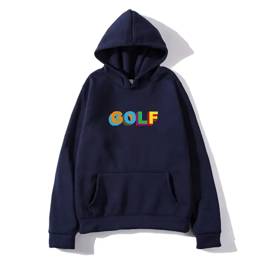 Red GOLF Printed Hoodie for Men Women