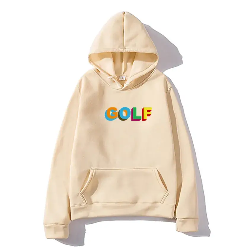 Red GOLF Printed Hoodie for Men Women